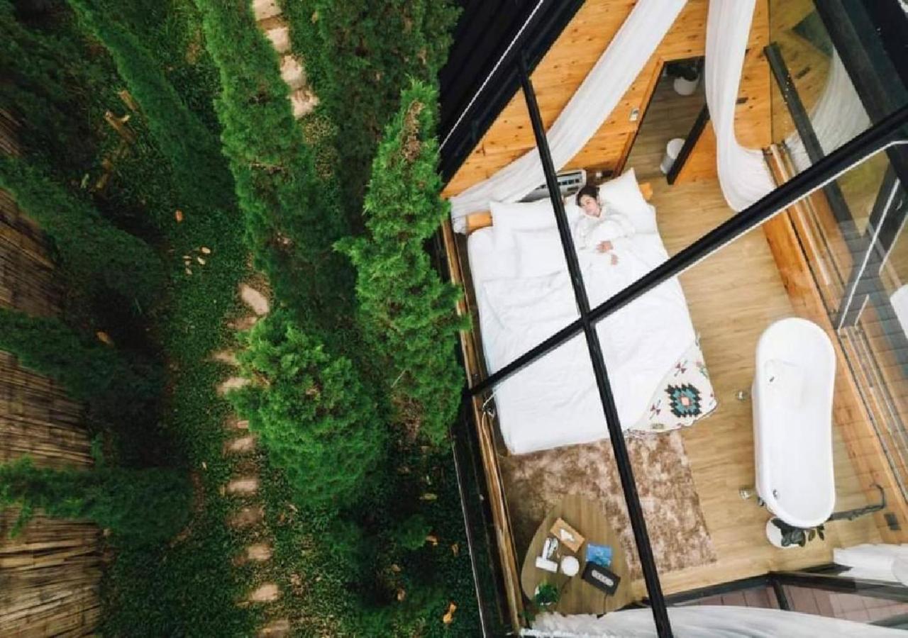 Morning Star Glamping Hotell Ban Pok Nai Exteriör bild