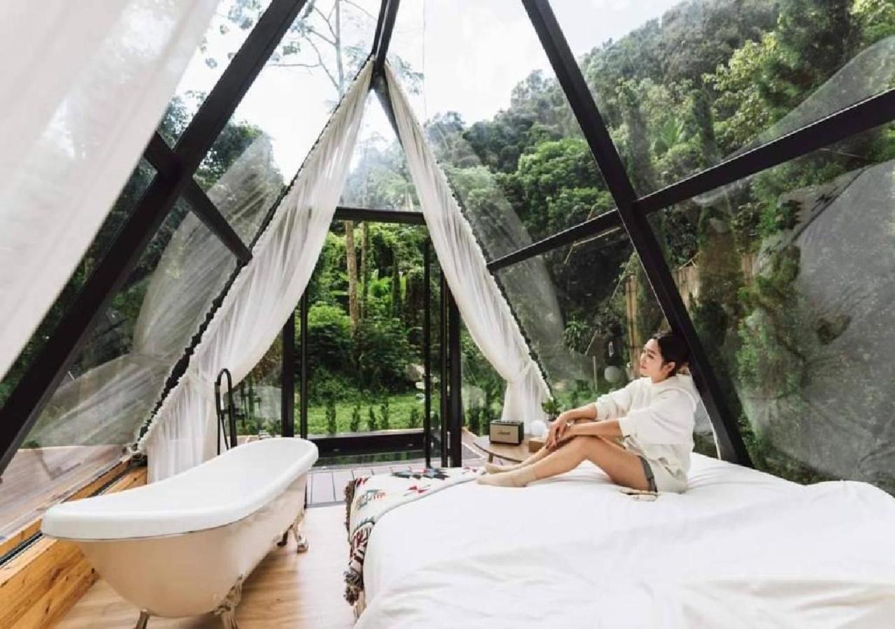 Morning Star Glamping Hotell Ban Pok Nai Exteriör bild