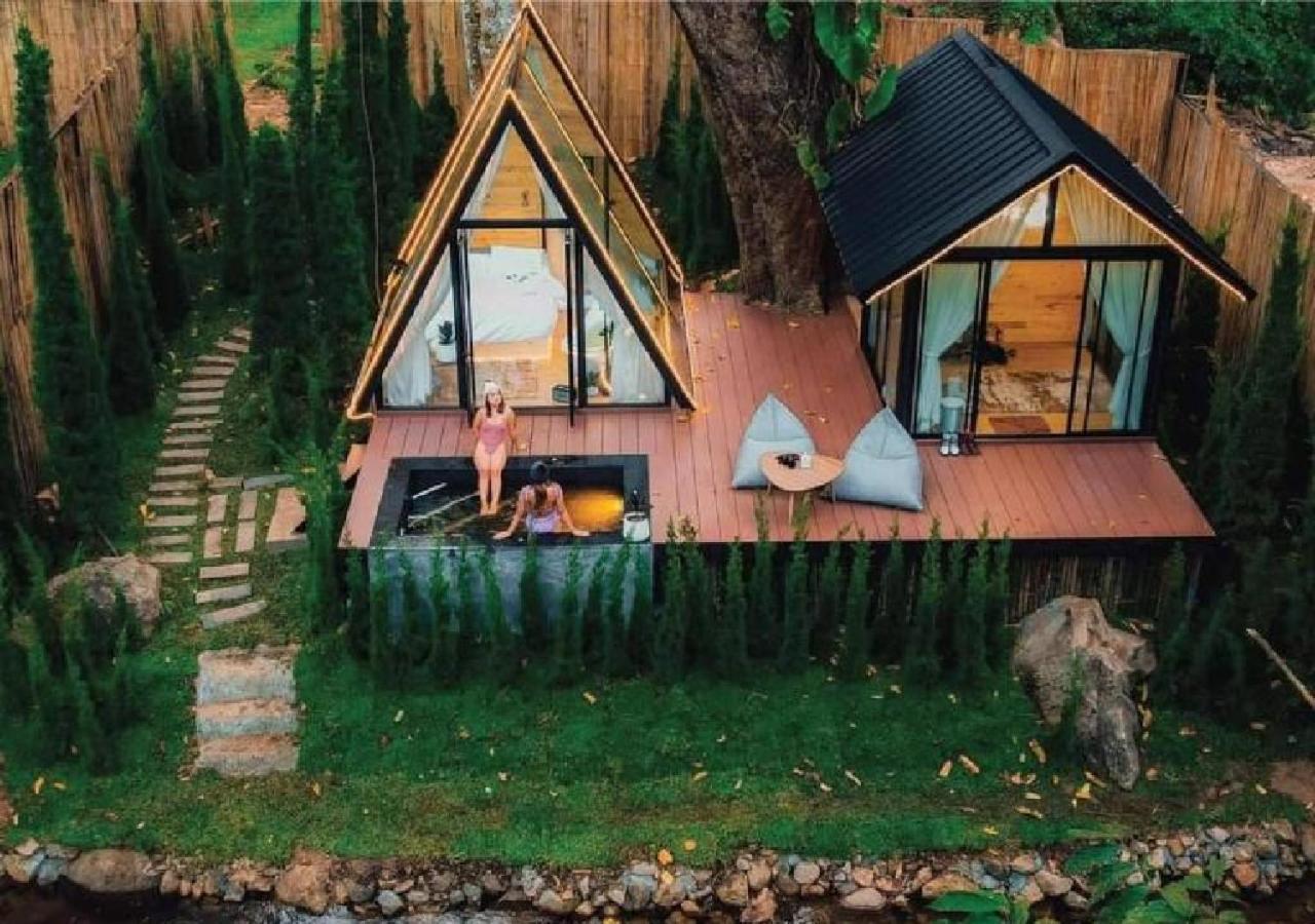 Morning Star Glamping Hotell Ban Pok Nai Exteriör bild