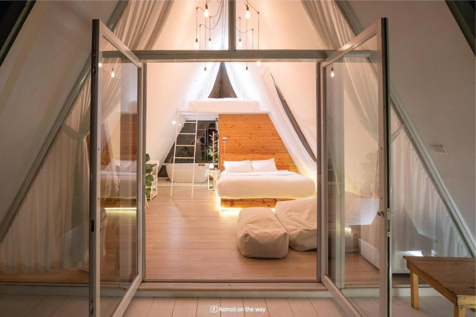 Morning Star Glamping Hotell Ban Pok Nai Exteriör bild