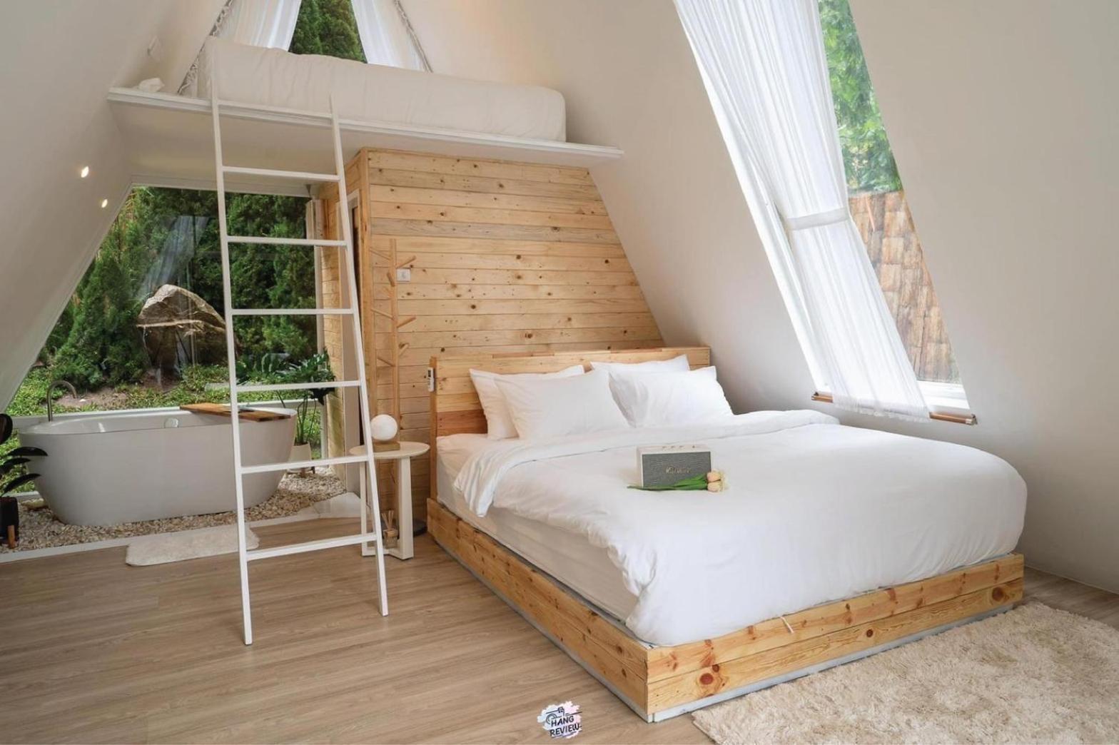 Morning Star Glamping Hotell Ban Pok Nai Exteriör bild