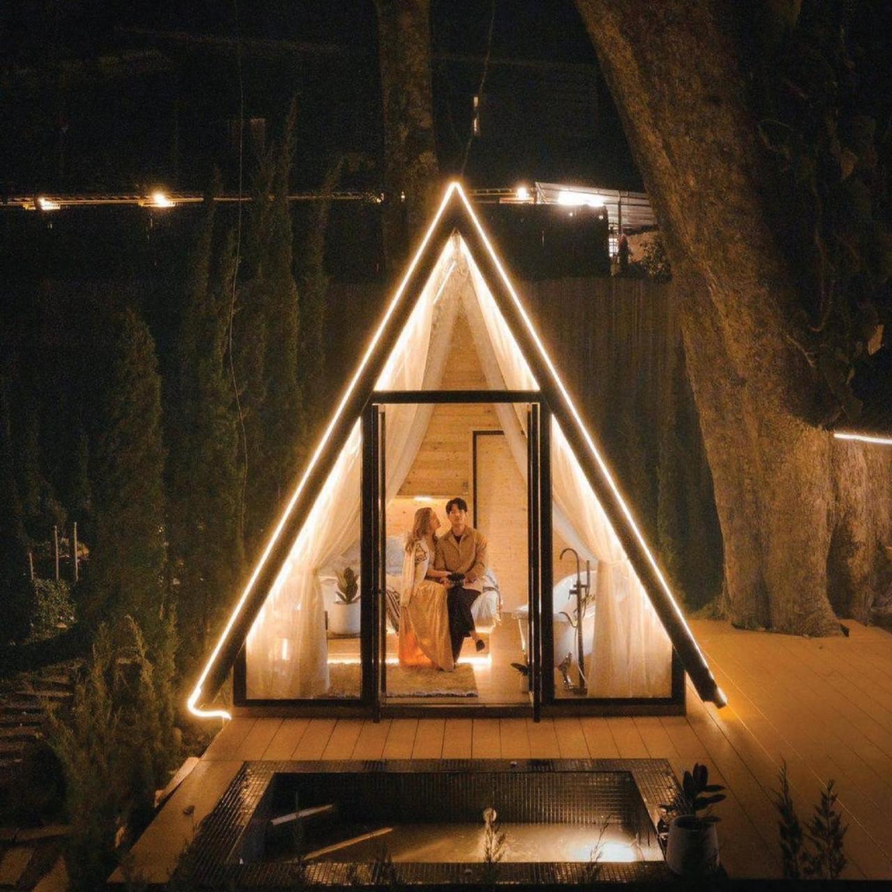 Morning Star Glamping Hotell Ban Pok Nai Exteriör bild