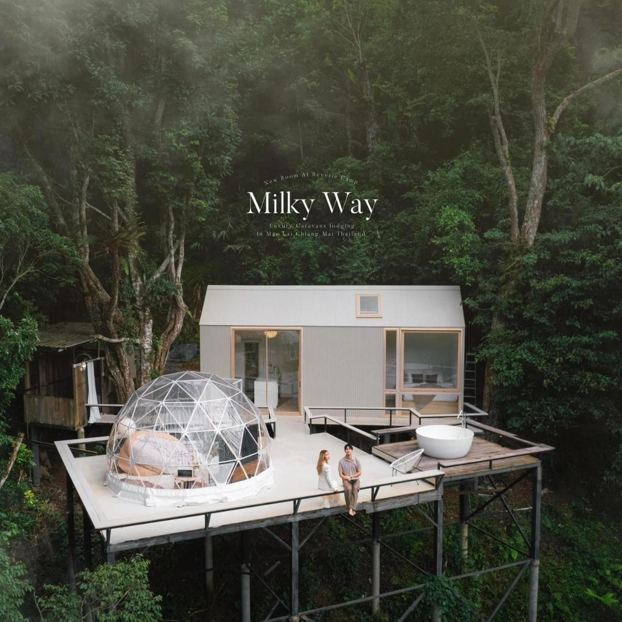 Morning Star Glamping Hotell Ban Pok Nai Exteriör bild