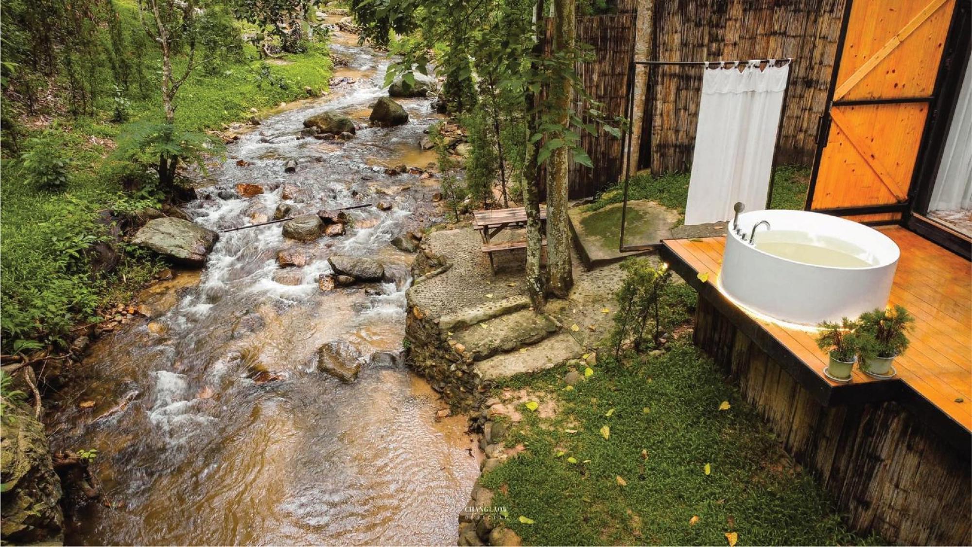Morning Star Glamping Hotell Ban Pok Nai Exteriör bild