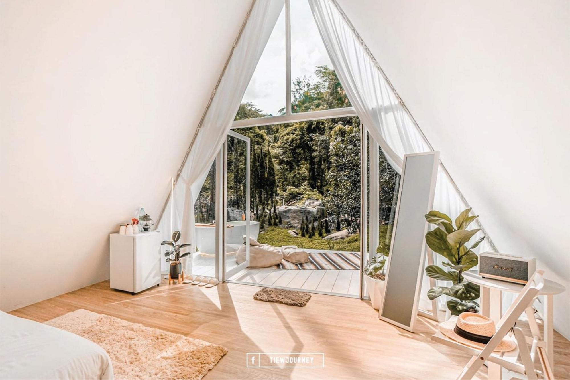 Morning Star Glamping Hotell Ban Pok Nai Exteriör bild
