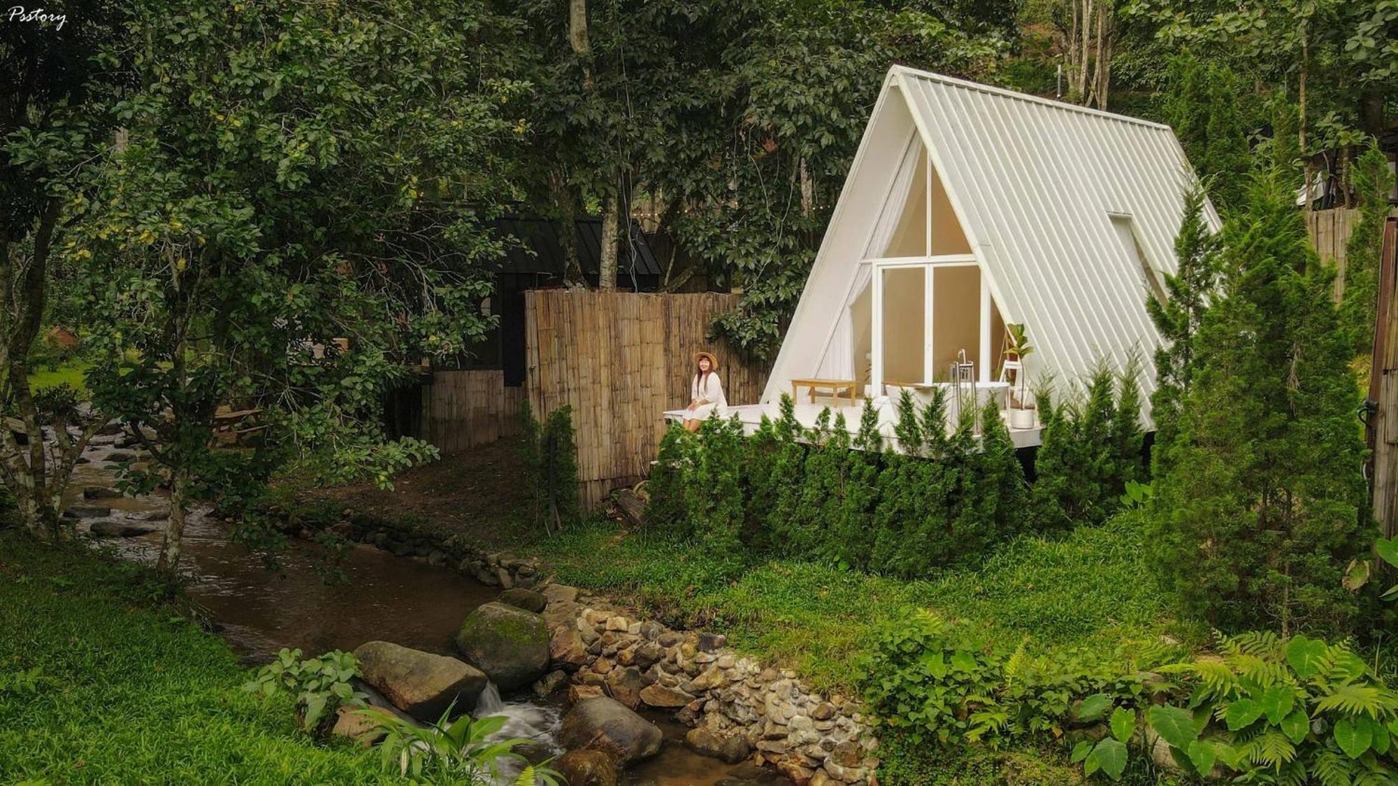 Morning Star Glamping Hotell Ban Pok Nai Exteriör bild
