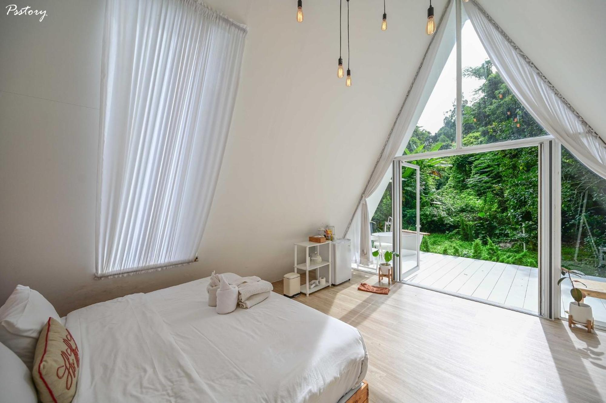 Morning Star Glamping Hotell Ban Pok Nai Exteriör bild