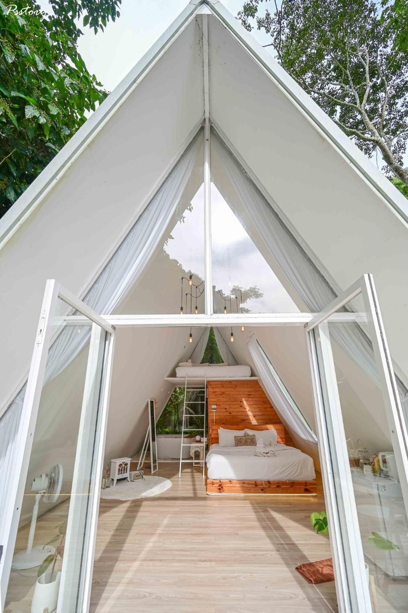 Morning Star Glamping Hotell Ban Pok Nai Exteriör bild