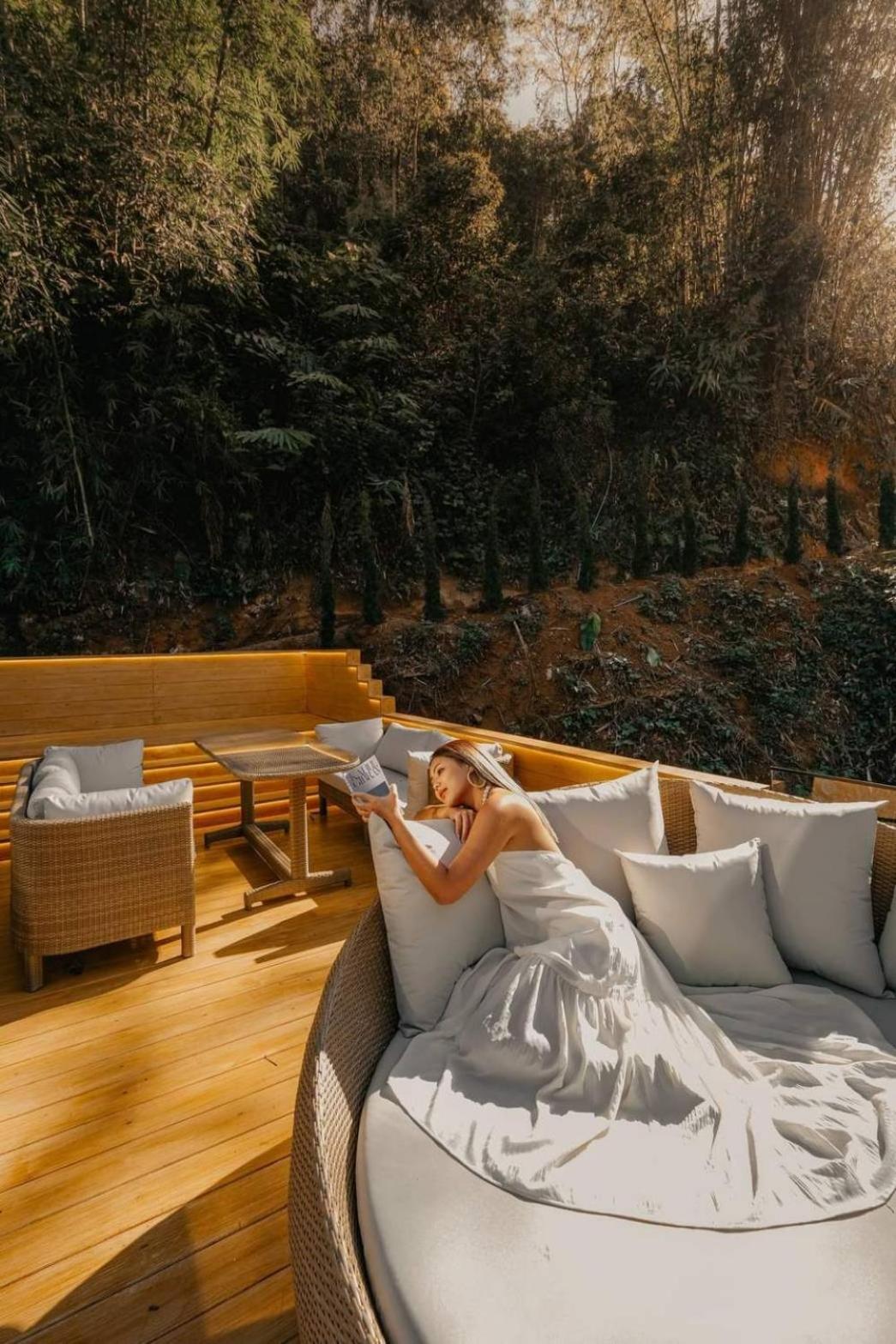 Morning Star Glamping Hotell Ban Pok Nai Exteriör bild