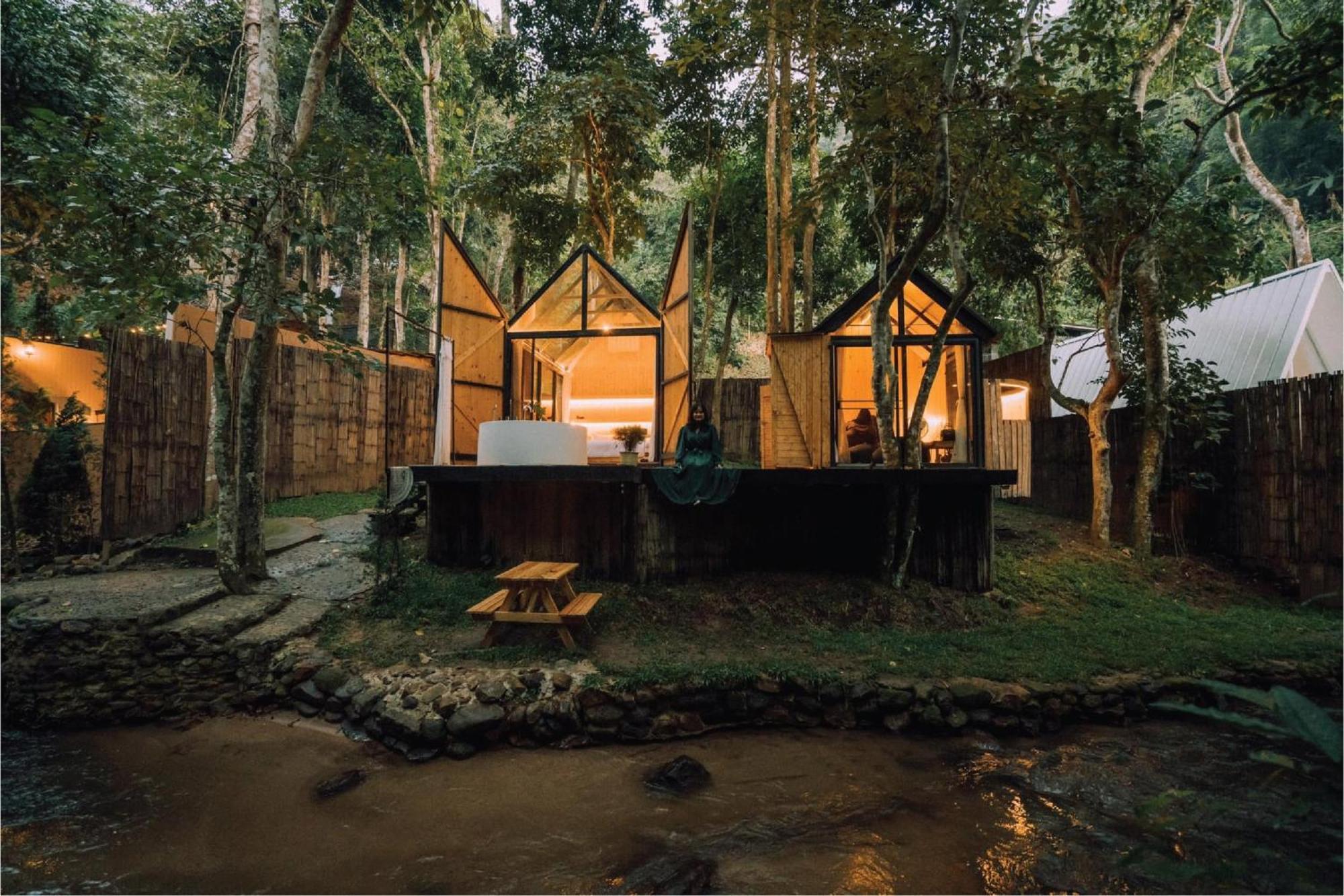 Morning Star Glamping Hotell Ban Pok Nai Exteriör bild
